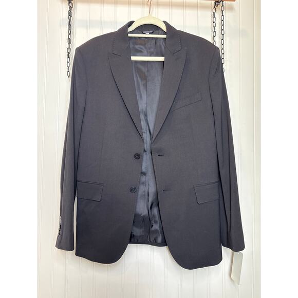 NWT Tod’s Mens Navy Blue Wool Blazer Single Breasted Sports Formal Suit Size 50 - Picture 1 of 6